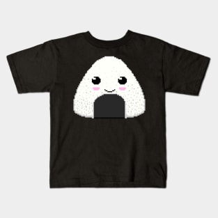 Rice ball Pixel Kids T-Shirt